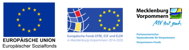 LOGO ESF und Vorpommern-Fonds